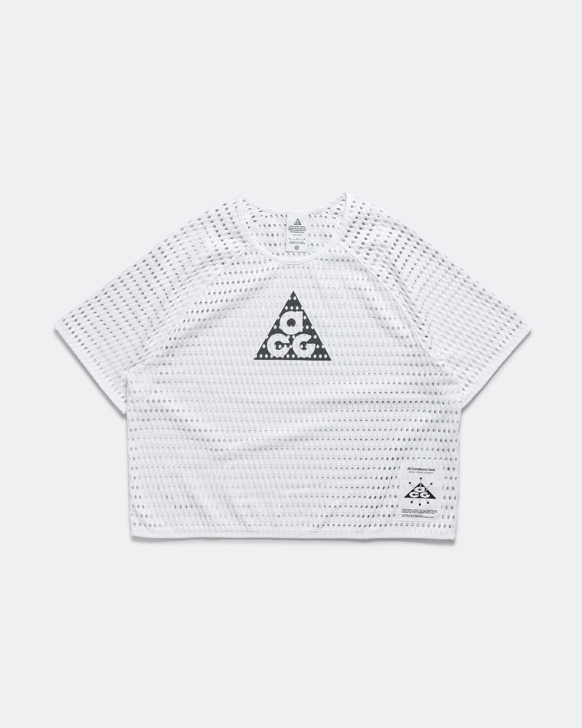 Nike ACG - Mens SS ACG Radical AirFlow - White/Anthracite - Up There Athletics