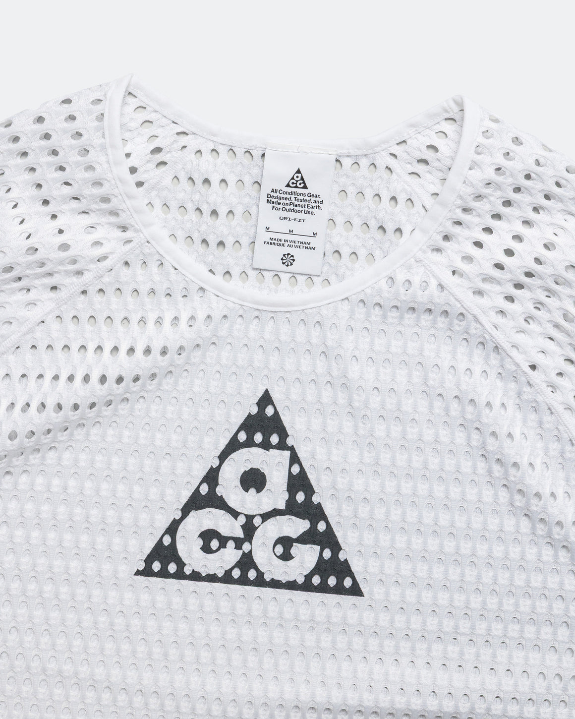 Nike ACG - Mens SS ACG Radical AirFlow - White/Anthracite - Up There Athletics
