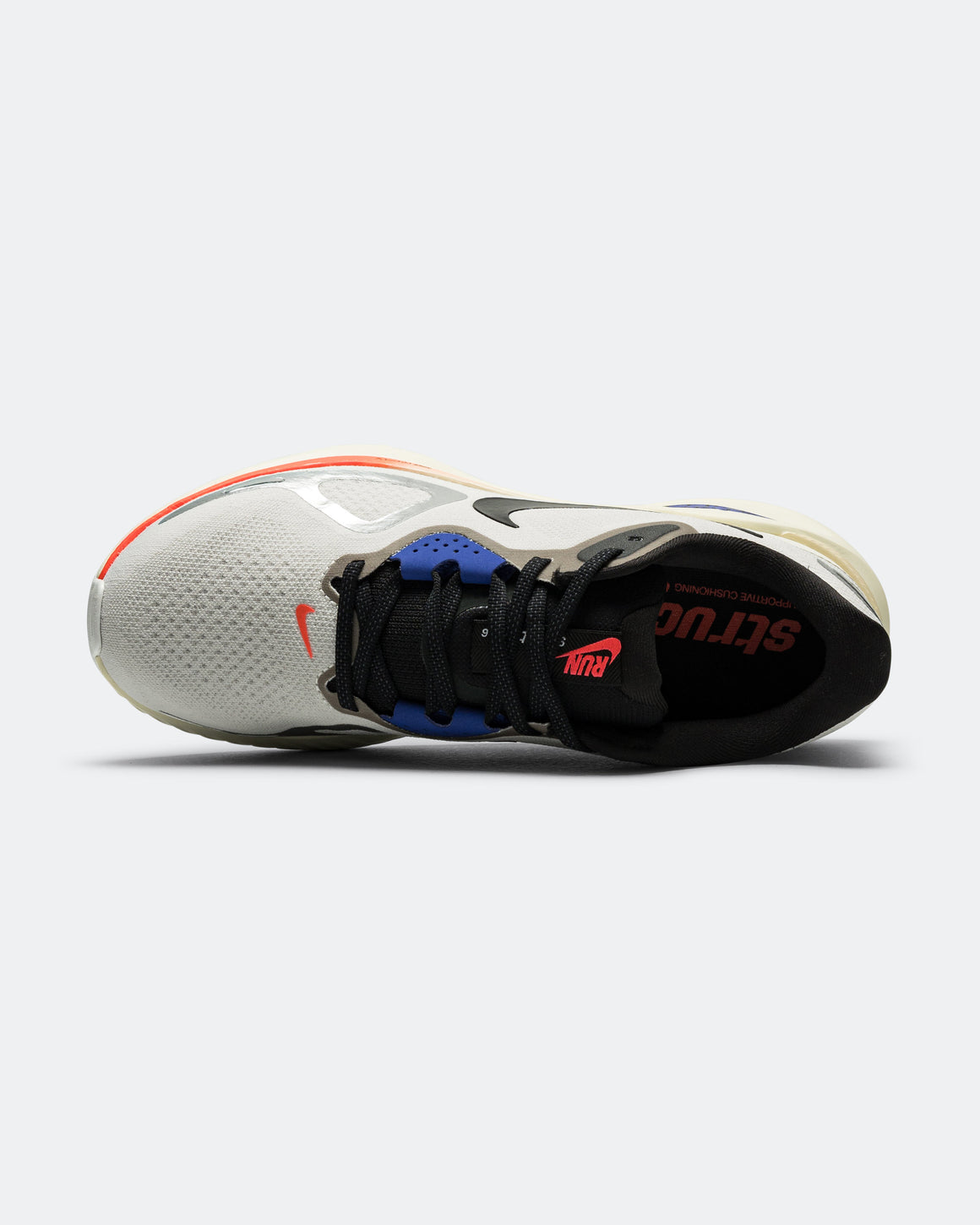 Nike - Mens Structure 26 - Summit White/Black-Bright Crimson - Up There Athletics