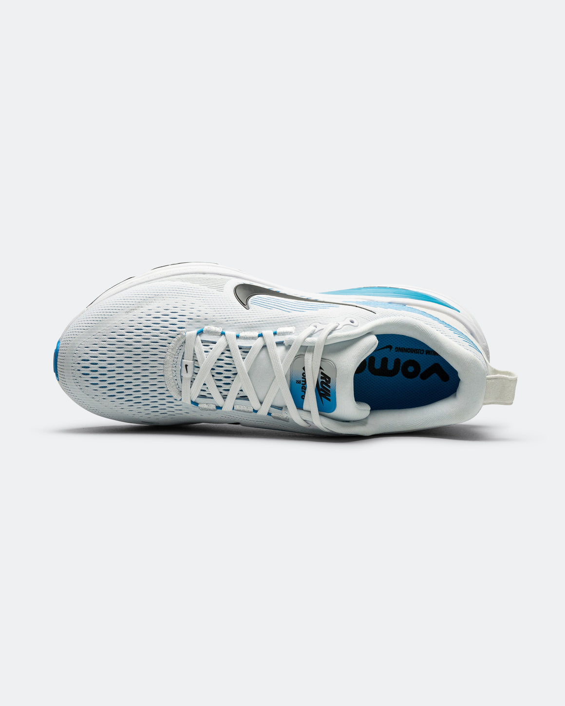 Nike - Mens Vomero 18 - White/Black-Blue Hero - Up There Athletics