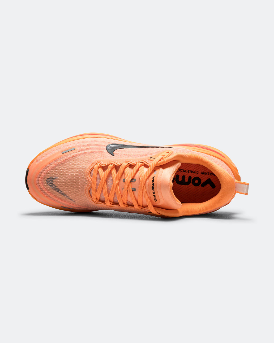 Nike - Mens Vomero Plus - Orange Pulse/Black-Hot Lava-Total Orange - Up There Athletics