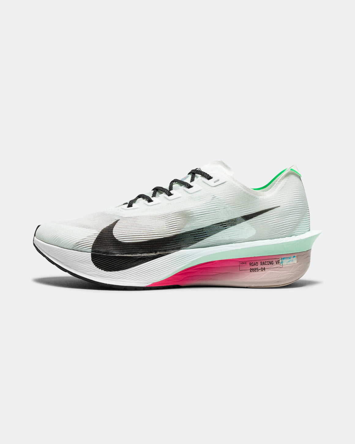 Nike - Mens ZoomX Vaporfly Next% 4 - White/Black-Hyper Pink-Mint Foam - Up There Athletics