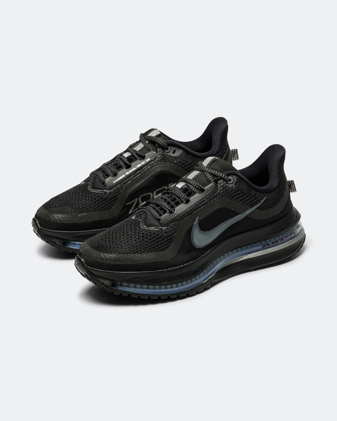 Nike - Womens Pegasus Premium - Black/Black-Metallic Silver - Up There Athletics
