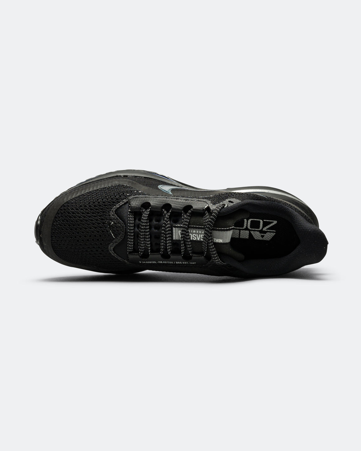 Nike - Womens Pegasus Premium - Black/Black-Metallic Silver - Up There Athletics