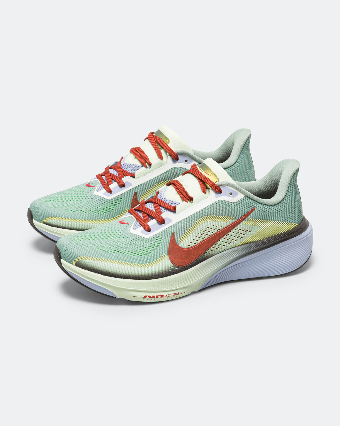 Nike - Mens Air Zoom Pegasus 42 SE - Steam/Rugged Orange-Frosted Spruce - Up There Athletics