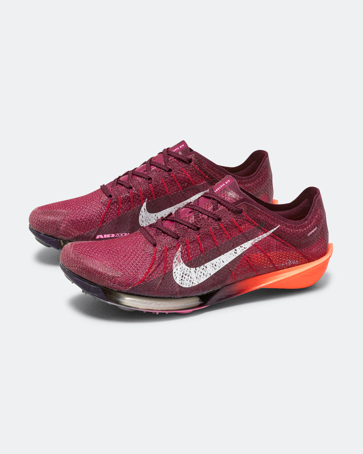 Nike - Air Zoom Victory 2 - Bordeaux/White-Bright Crimson - Up There Athletics