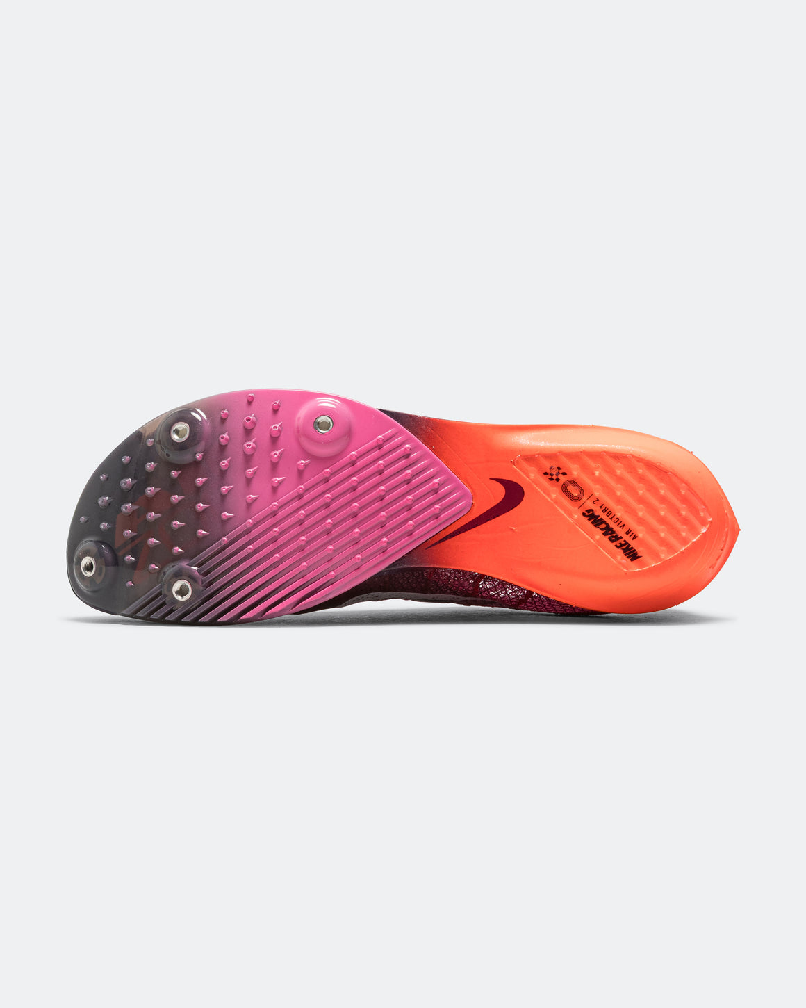 Nike - Air Zoom Victory 2 - Bordeaux/White-Bright Crimson - Up There Athletics