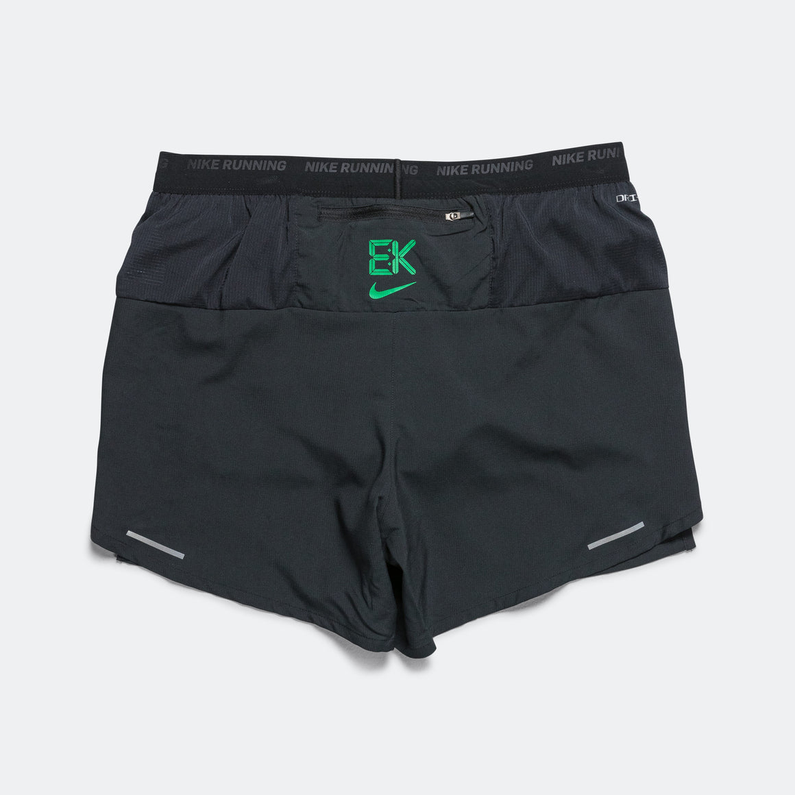 Nike - Mens Stride 5" 'Eluid Kipchoge' Short - Black/Stadium Green - Up There Athletics