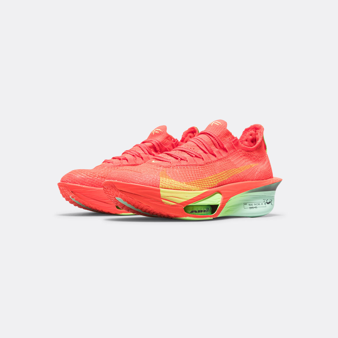 Nike - Womens Air Zoom Alphafly Next% 3 - Bright Crimson/Cave Purple-Lime Blast - Up There Athletics