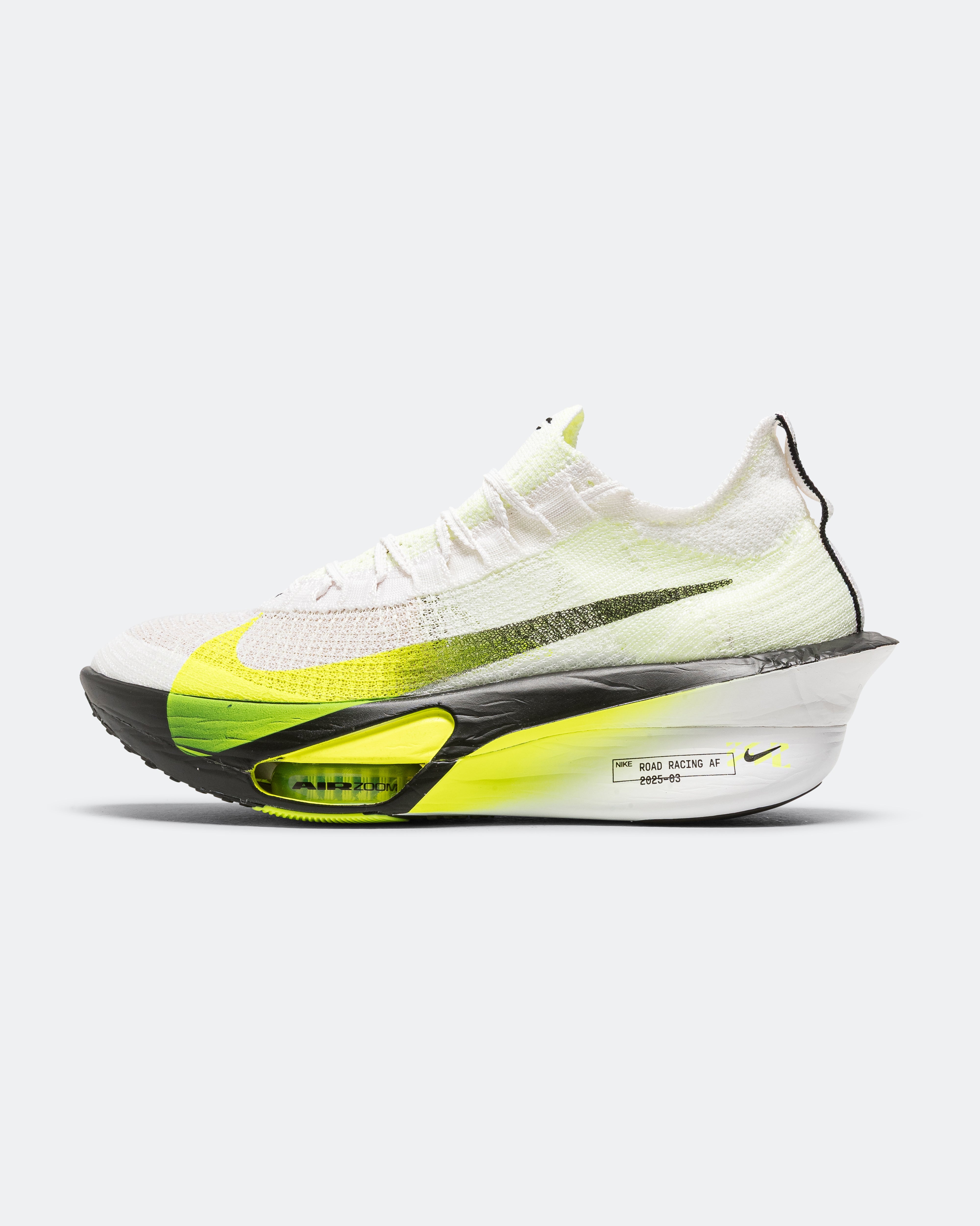 Nike - Mens Air Zoom Alphafly Next% 3 - White/Black-Volt-Barley