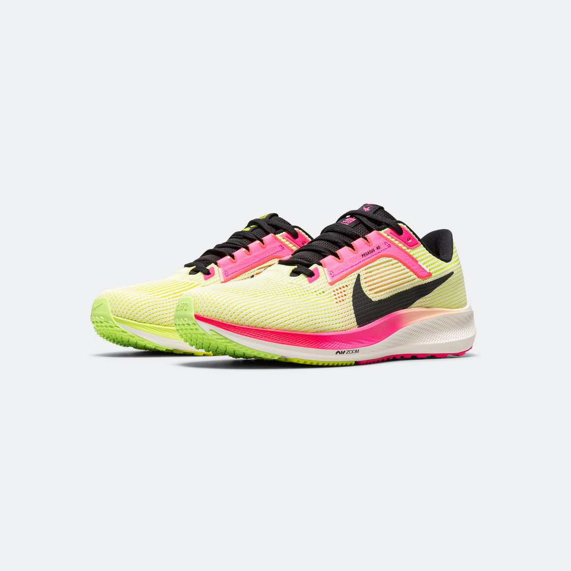 Nike - Mens Air Zoom Pegasus 40 'Ekiden' - Luminous Green/Volt-Lime Blast - Up There Athletics