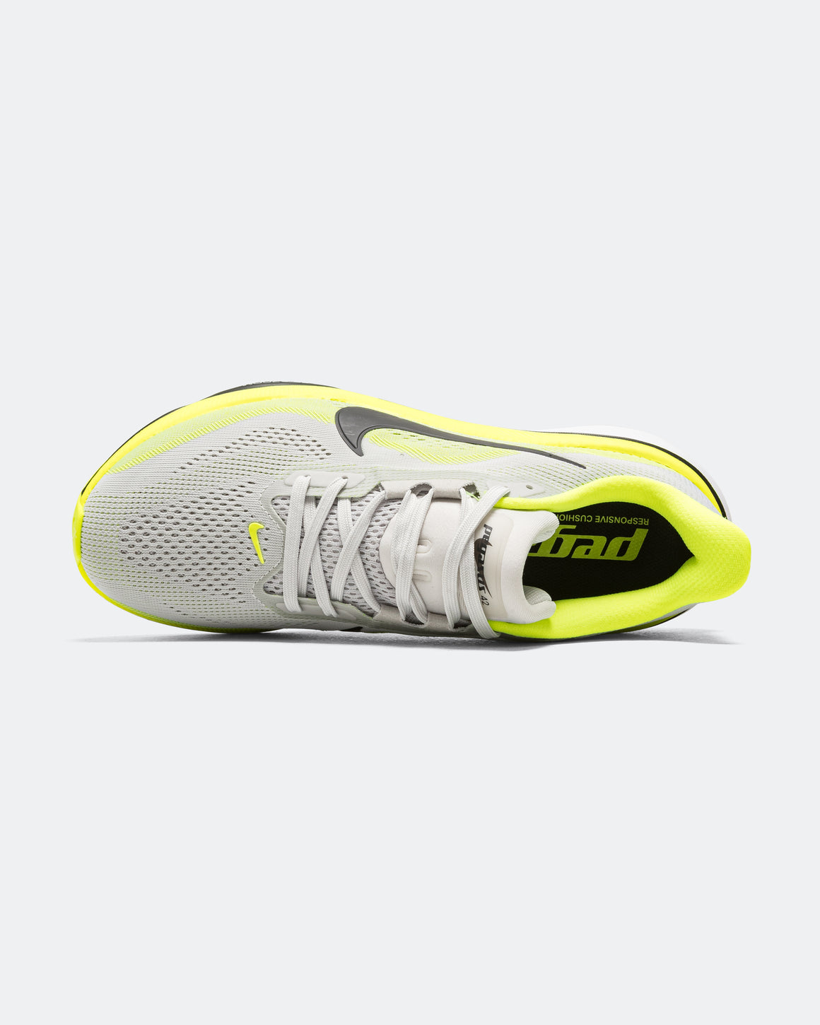 Nike - Mens Air Zoom Pegasus 42 - Photon Dust/Black-Volt - Up There Athletics