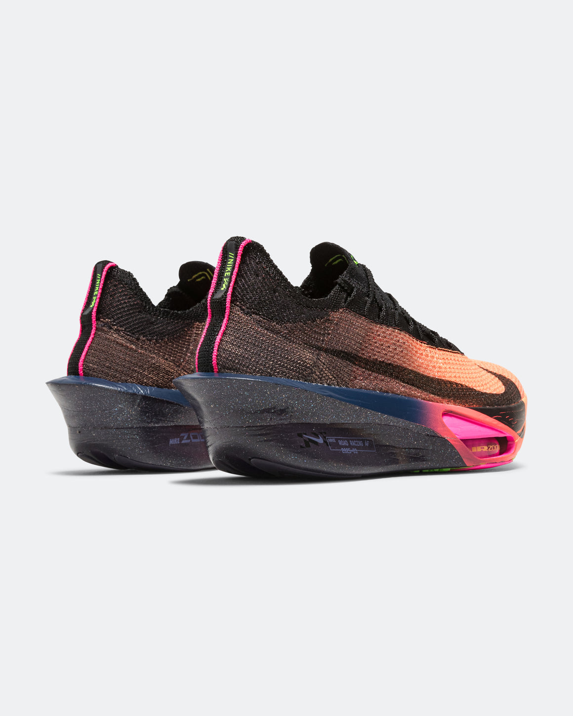 Nike - Mens Air Zoom Alphafly Next% 3 GLAM - Orange Pulse/Black-Purple Dynasty - Up There Athletics