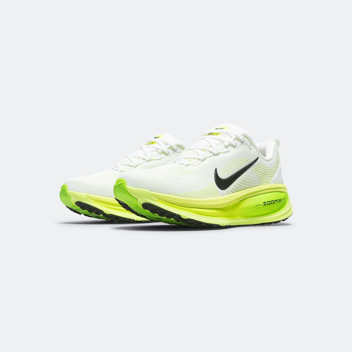 Nike - Mens Vomero 18 - White/Electric Green-Volt/Black - Up There Athletics