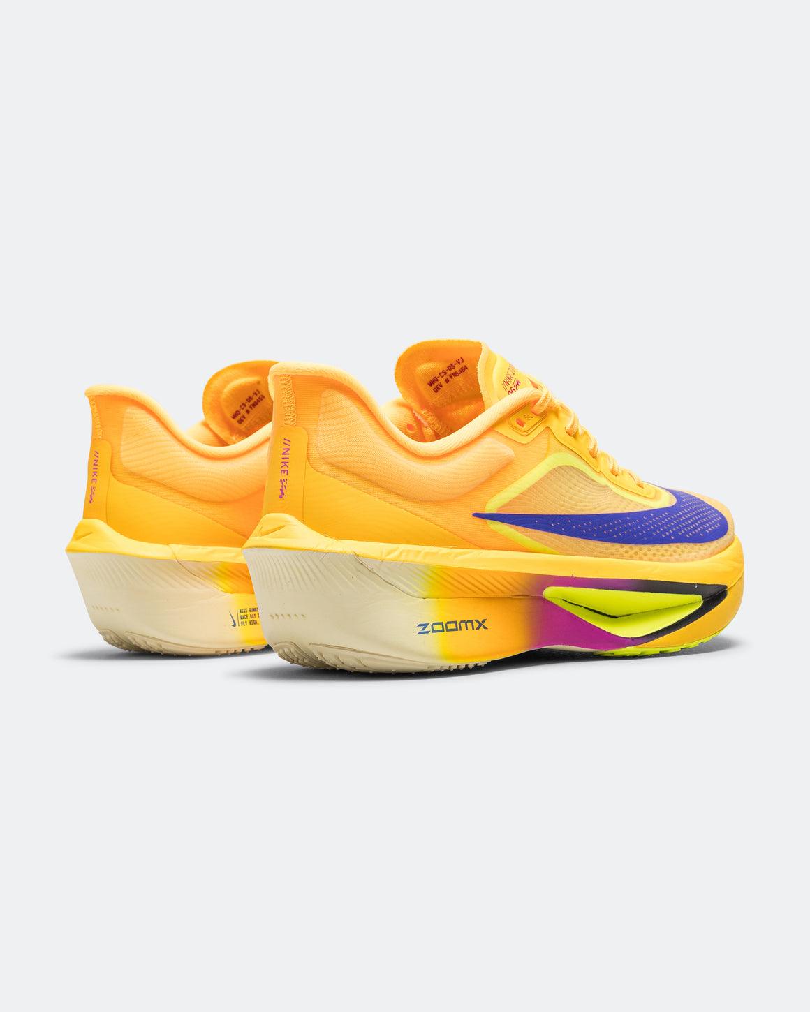 Nike - Mens Zoom Fly 6 - Citron Pulse/Indigo Burst-Volt Ice - Up There Athletics