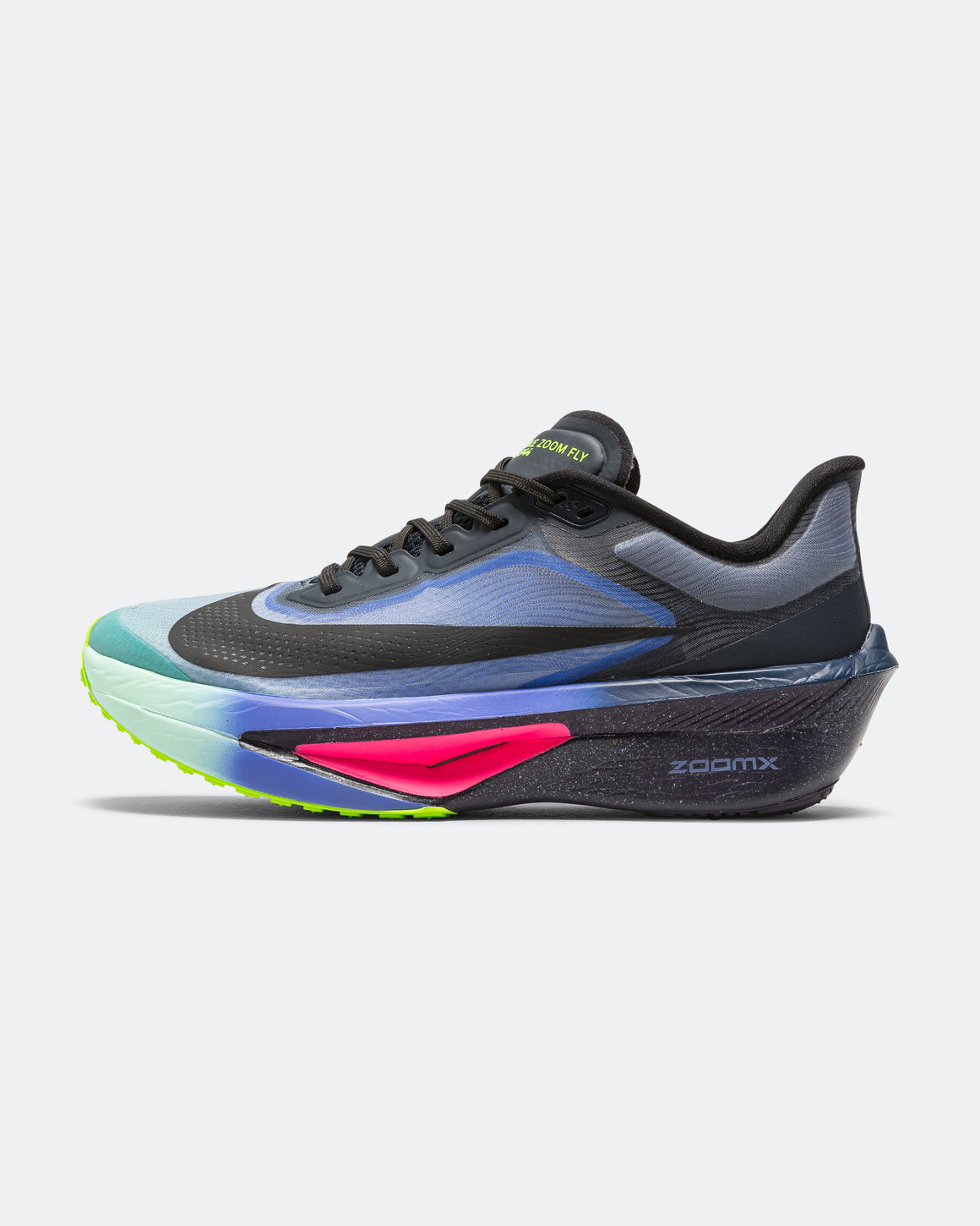 Nike - Womens Zoom Fly 6 GLAM - Dark Obsidian/Black-Racer Blue - Up There Athletics