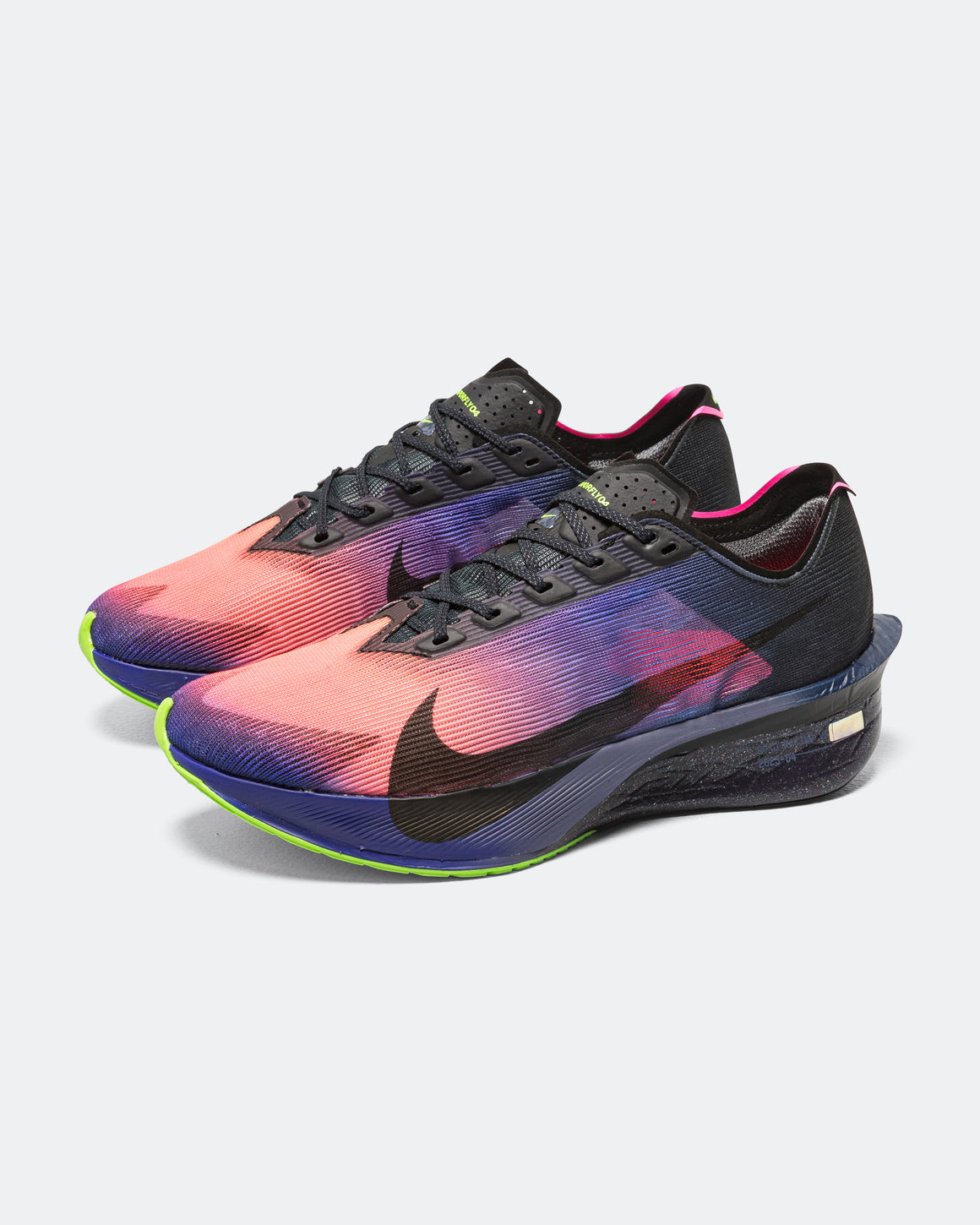 Nike - Mens ZoomX Vaporfly Next% 4 GLAM - Dark Obsidian/Black-Purple Dynasty - Up There Athletics