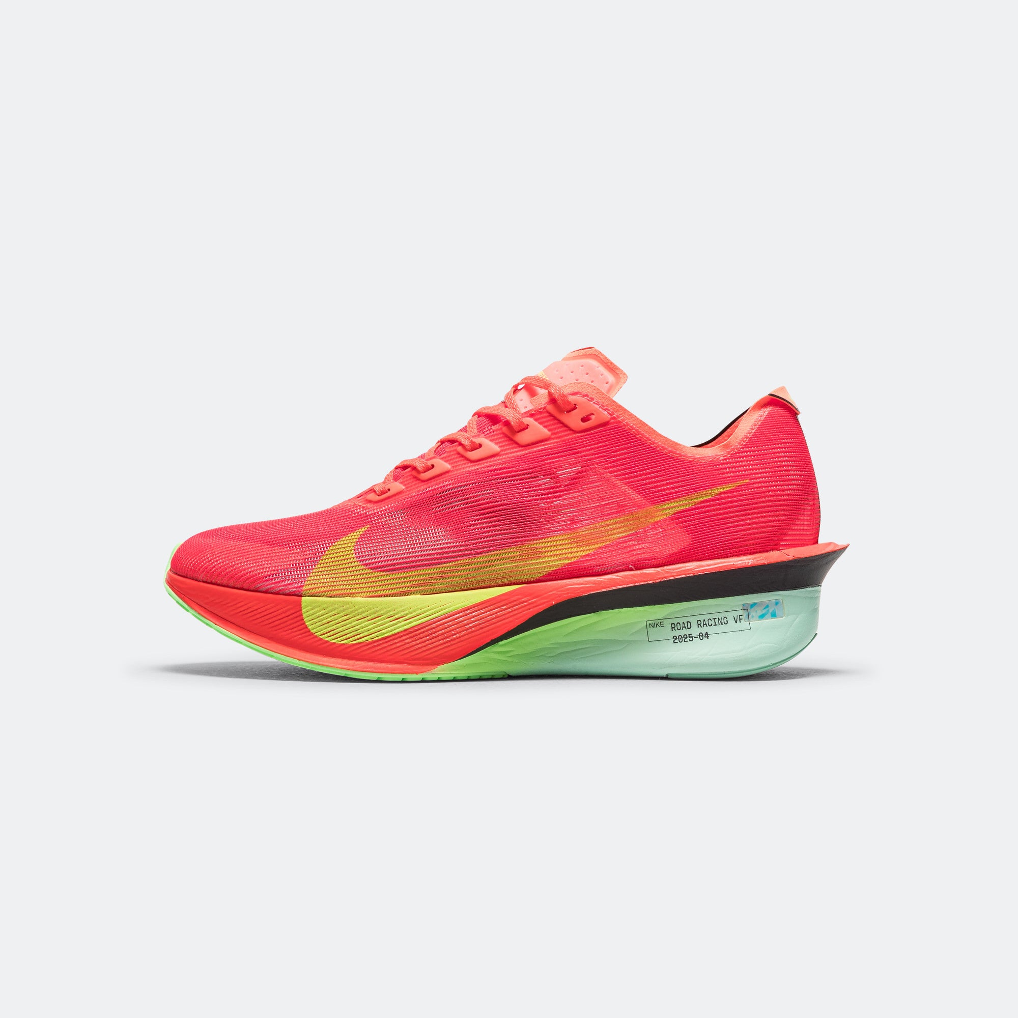 Nike Mens ZoomX Vaporfly Next% 4 - Bright Crimson/Lime Blast-Mint