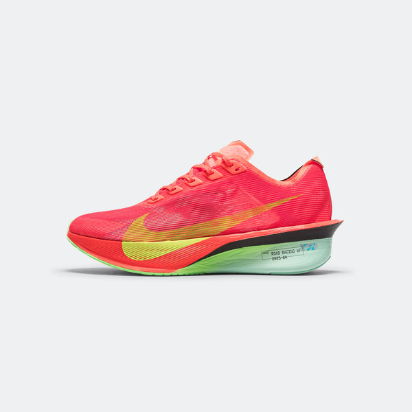 Nike Mens ZoomX Vaporfly Next% 4 - Bright Crimson/Lime Blast-Mint