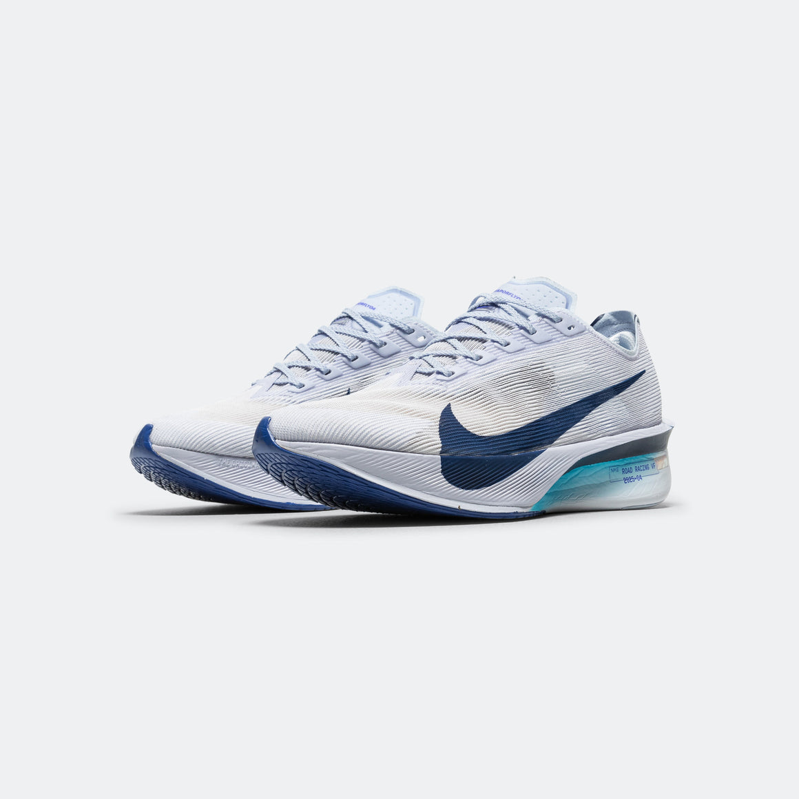 Nike - Womens ZoomX Vaporfly Next% 4 - Ghost/Blue Void-Persian Violet - Up There Athletics