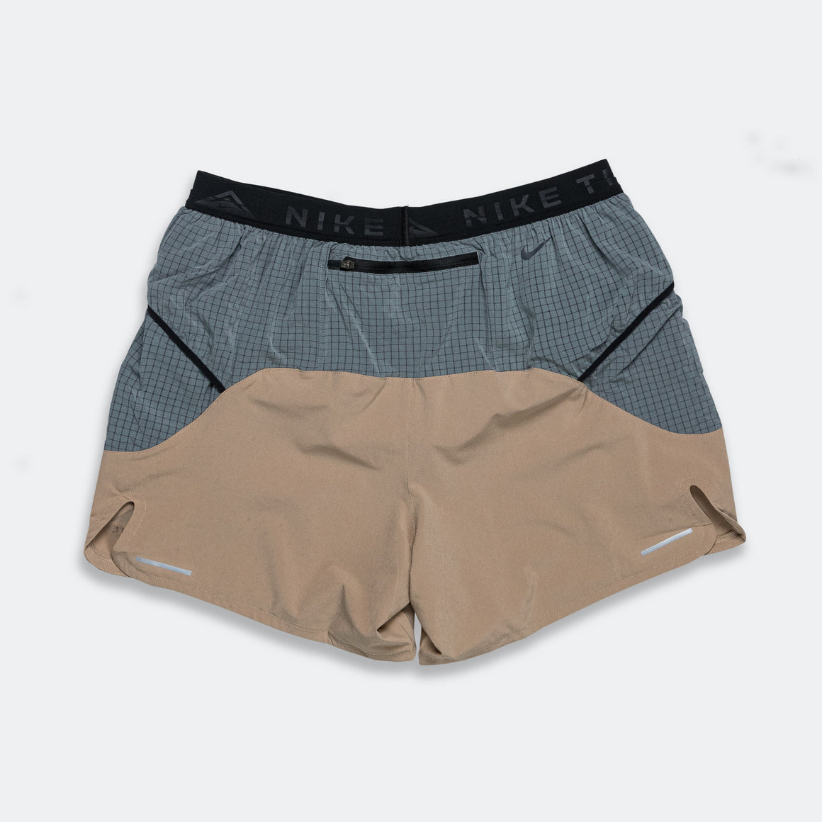 Nike - Mens Dri-FIT Second Sunrise 5" Shorts - Khaki/Smoke Grey-Black - Up There Athletics