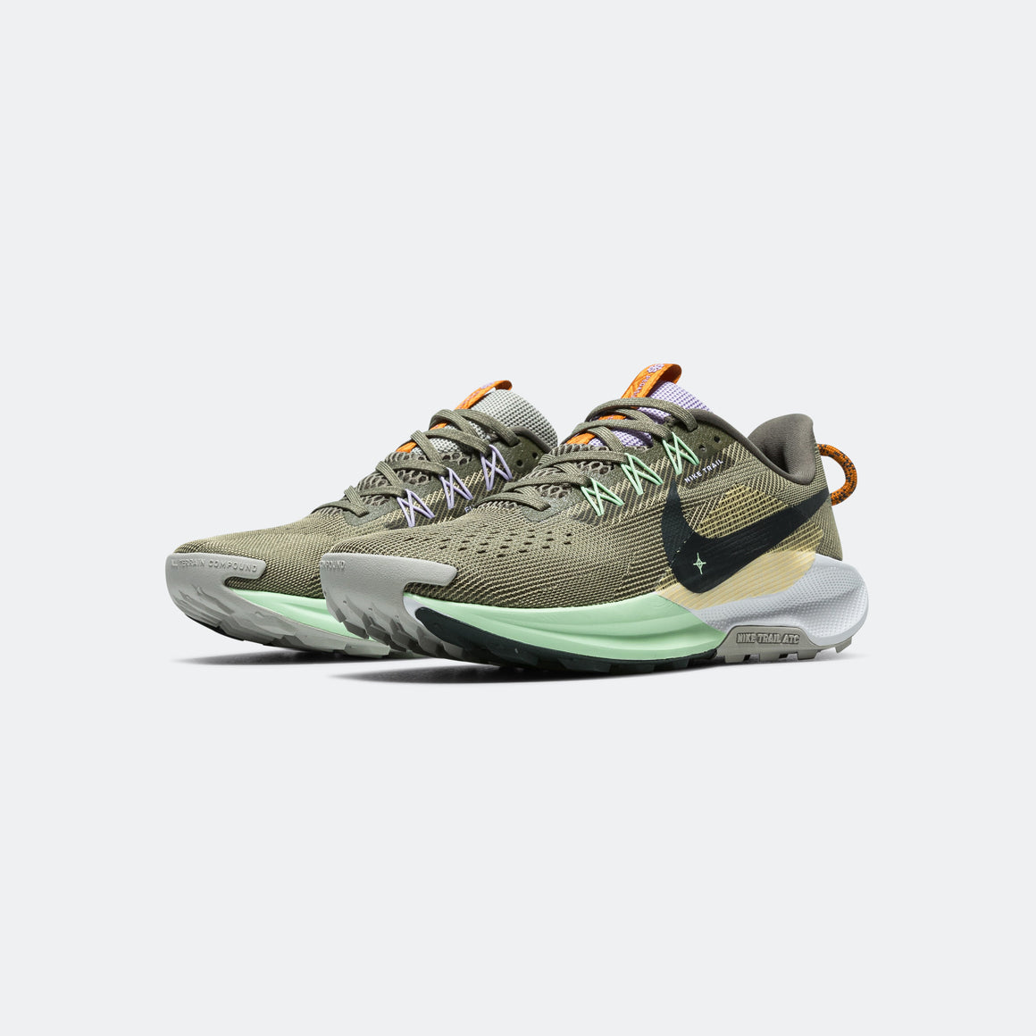 Nike - Mens React Pegasus Trail 5 - Medium Olive/Anthracite-Neutral Olive - Up There Athletics