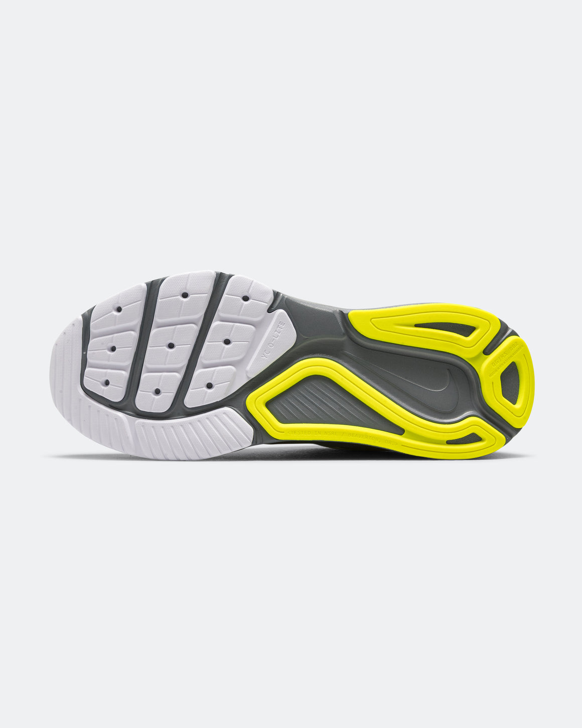 Nike - Mens Structure 26 - Cool Grey/Lemon Venom-Dk Smoke Grey - Up There Athletics