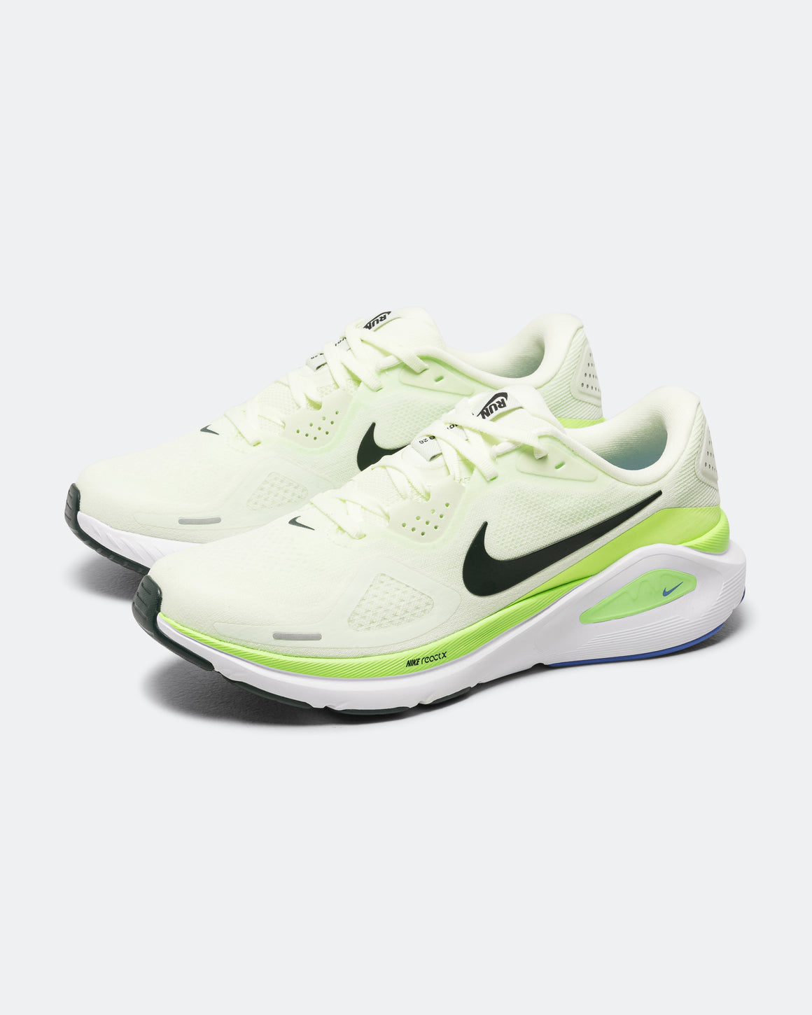 Nike - Mens Structure 26 - Volt Tint/Black Spruce-Lime Blast - Up There Athletics