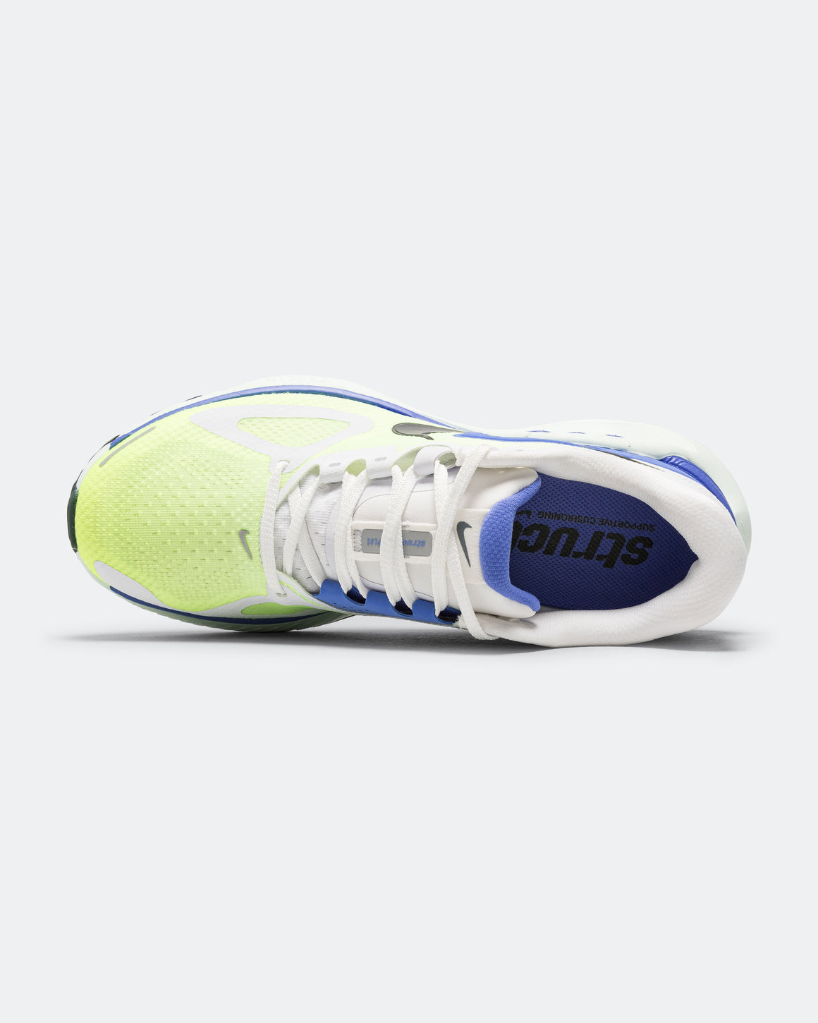 Nike - Mens Structure Plus - White/Black Spruce-Volt Ice-Barely Green - Up There Athletics