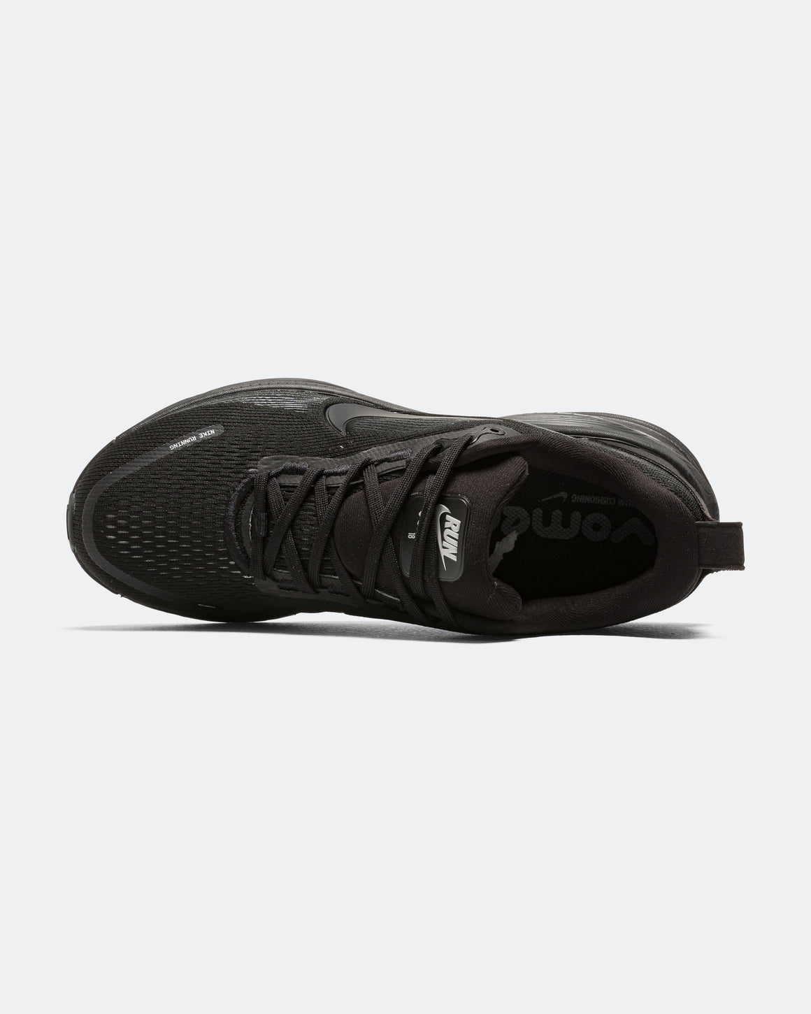 Nike - Mens Vomero 18 - Black/Black-Dk Smoke Grey-Lt Smoke Grey - Up There Athletics