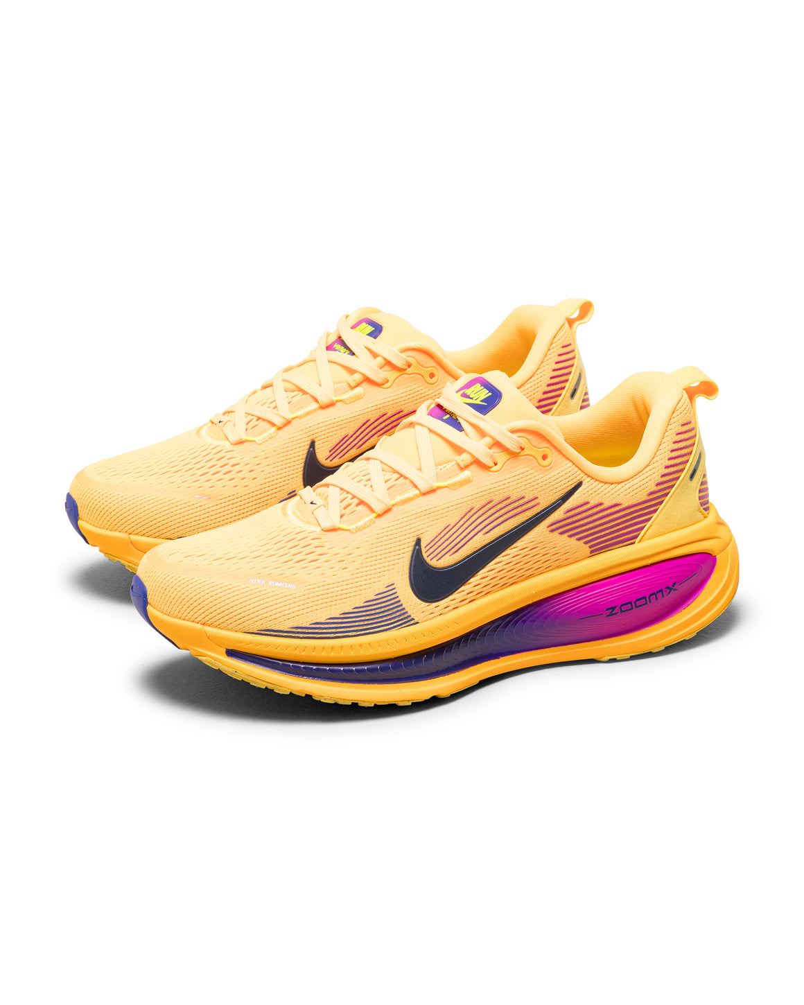 Nike - Mens Vomero 18 - Citron Pulse/Indigo Burst-Laser Orange - Up There Athletics