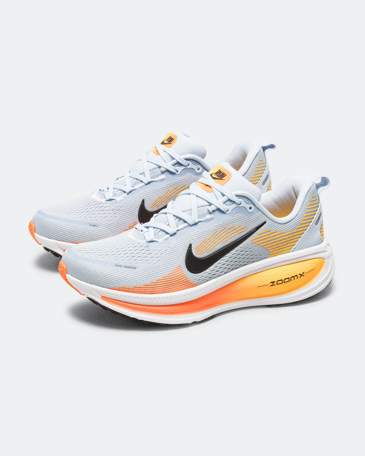 Nike - Mens Vomero 18 - Hydrogen Blue/Black-Laser Orange - Up There Athletics
