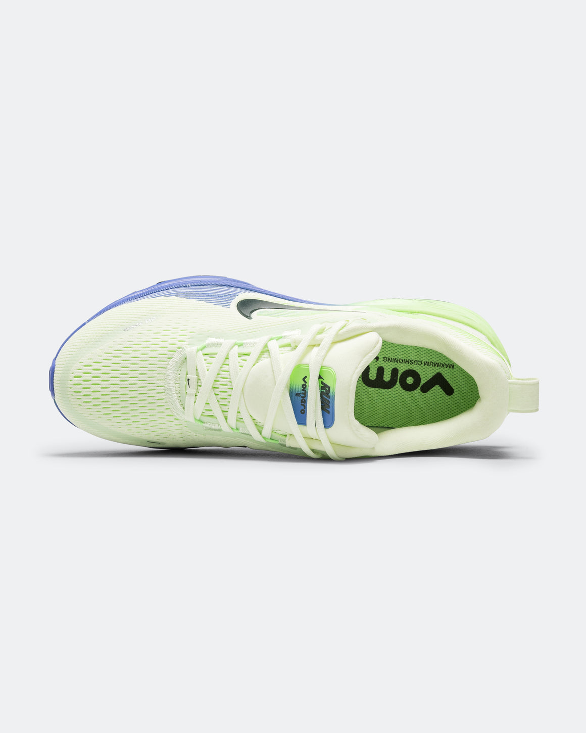 Nike - Mens Vomero 18 - White/Black Spruce-Volt Tint-Sapphire - Up There Athletics
