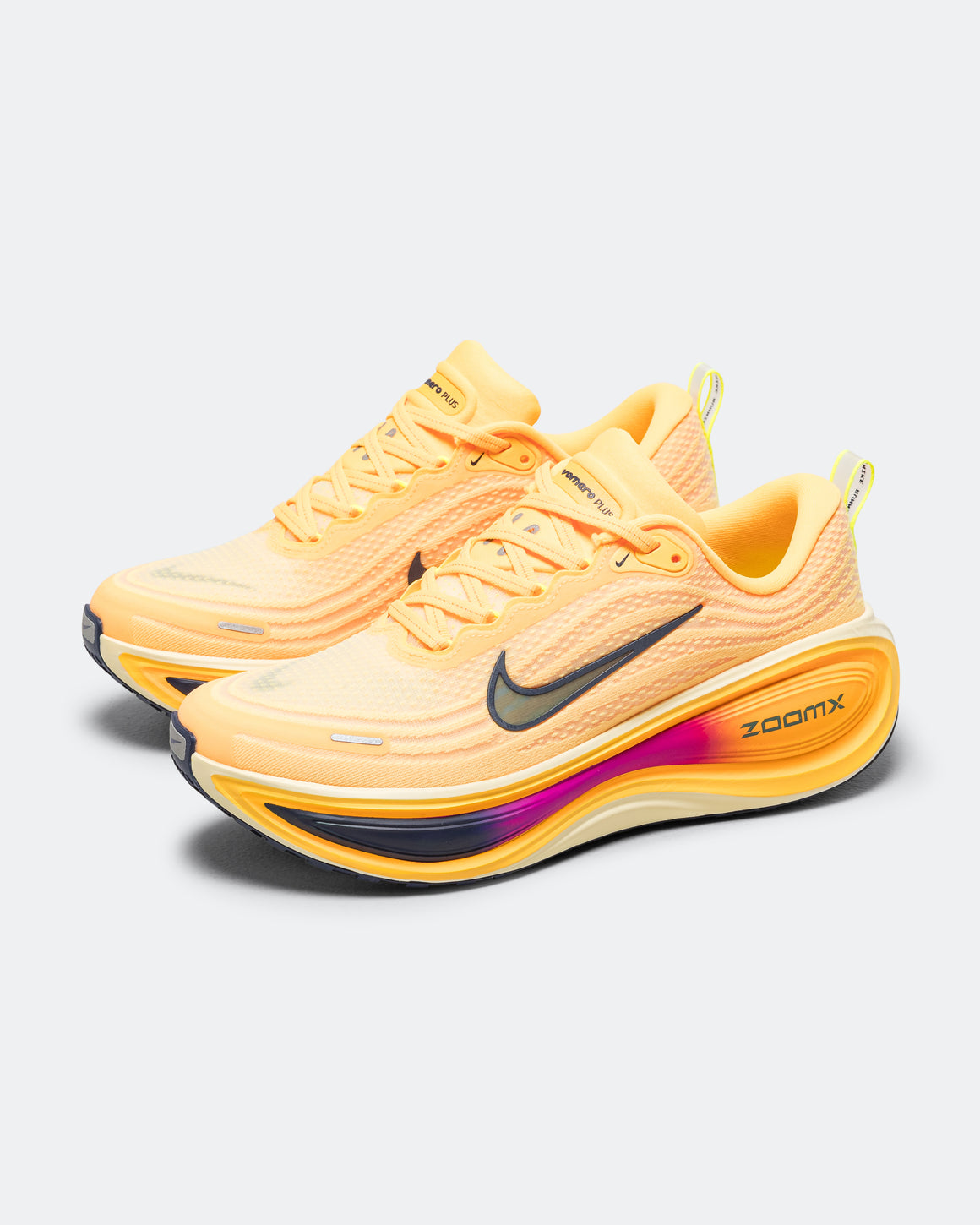 Nike - Mens Vomero Plus - Citron Pulse/Blue Void-Alabaster - Up There Athletics