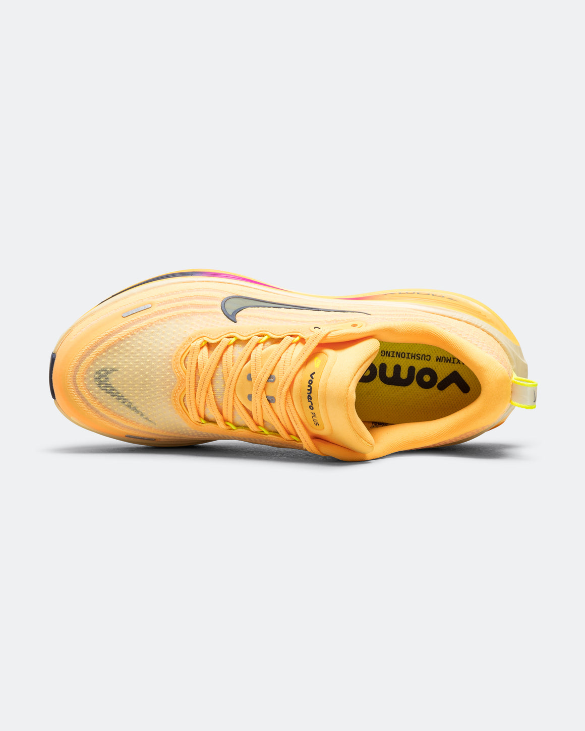 Nike - Mens Vomero Plus - Citron Pulse/Blue Void-Alabaster - Up There Athletics