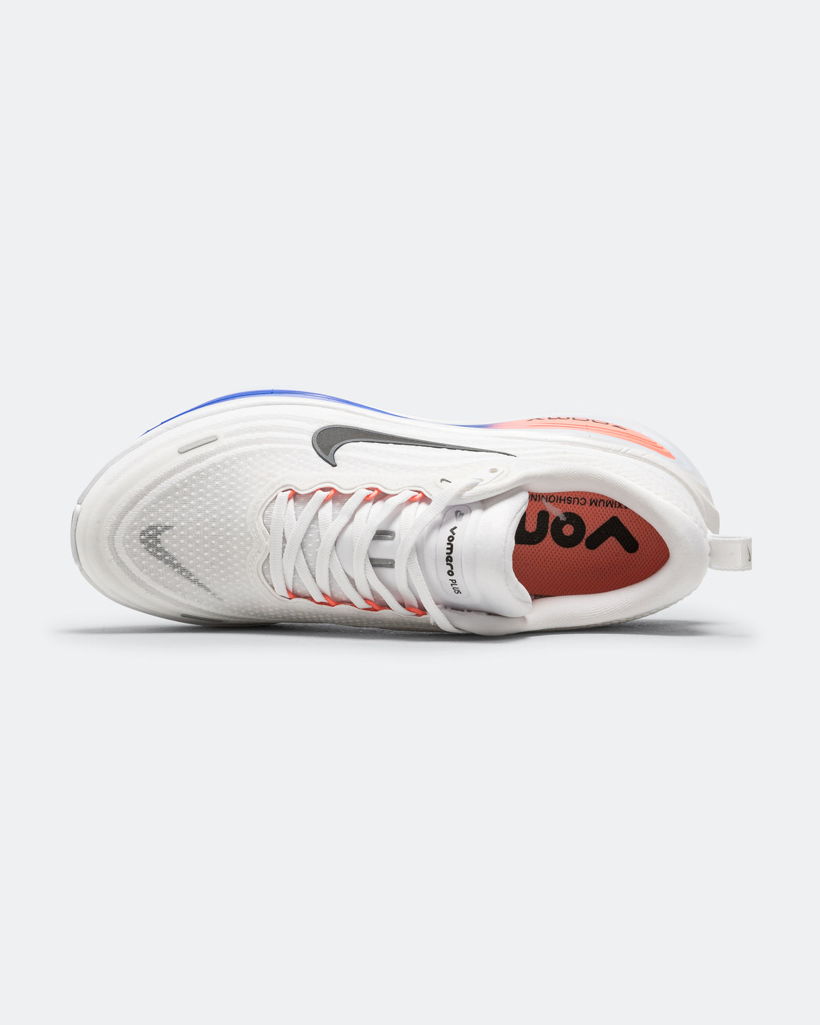 Nike - Mens Vomero Plus - White/Black-Atomic Pink-Racer Blue - Up There Athletics