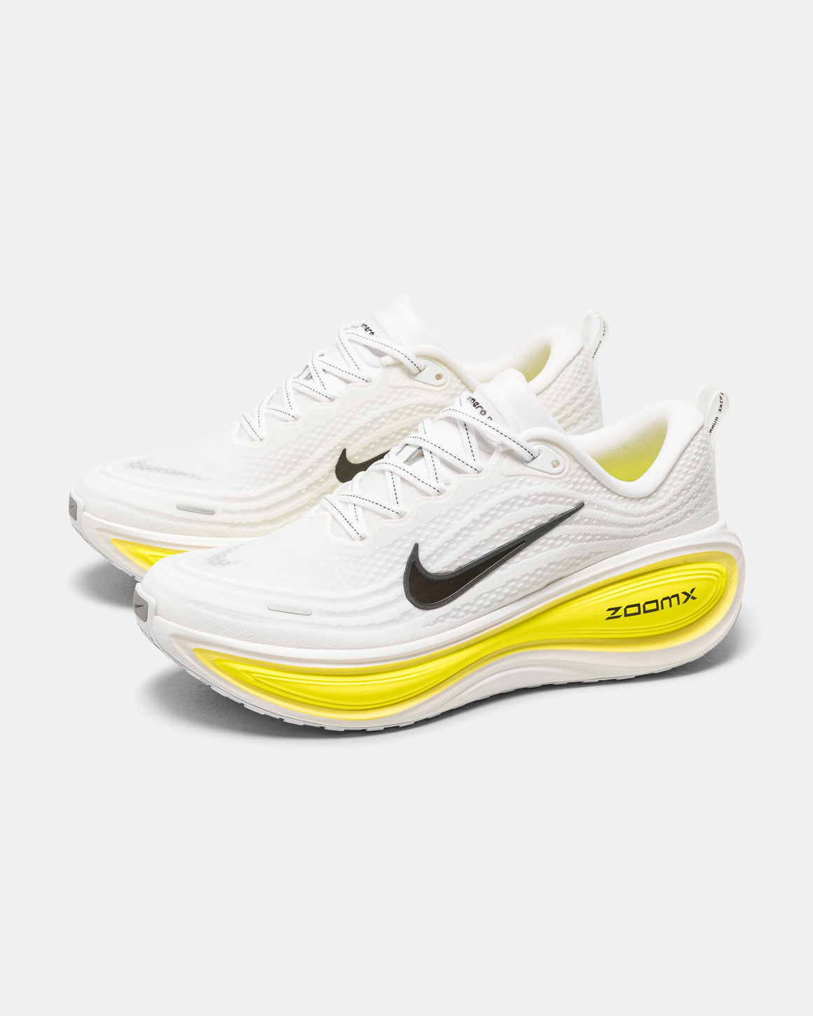 Nike - Mens Vomero Plus - White/Black-Lemon Venom-Electric Yellow - Up There Athletics