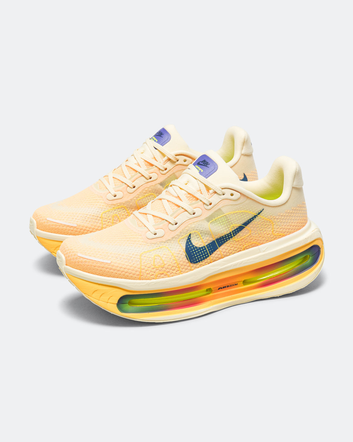 Nike - Mens Vomero Premium - Alabaster/Blue Void-Citron Pulse - Up There Athletics