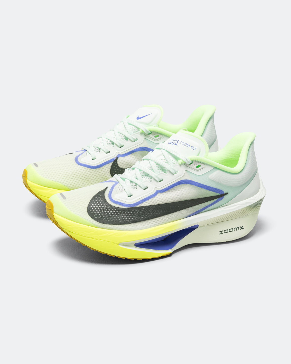 Nike - Mens Zoom Fly 6 - Barely Green/Black Spruce-Volt Ice - Up There Athletics
