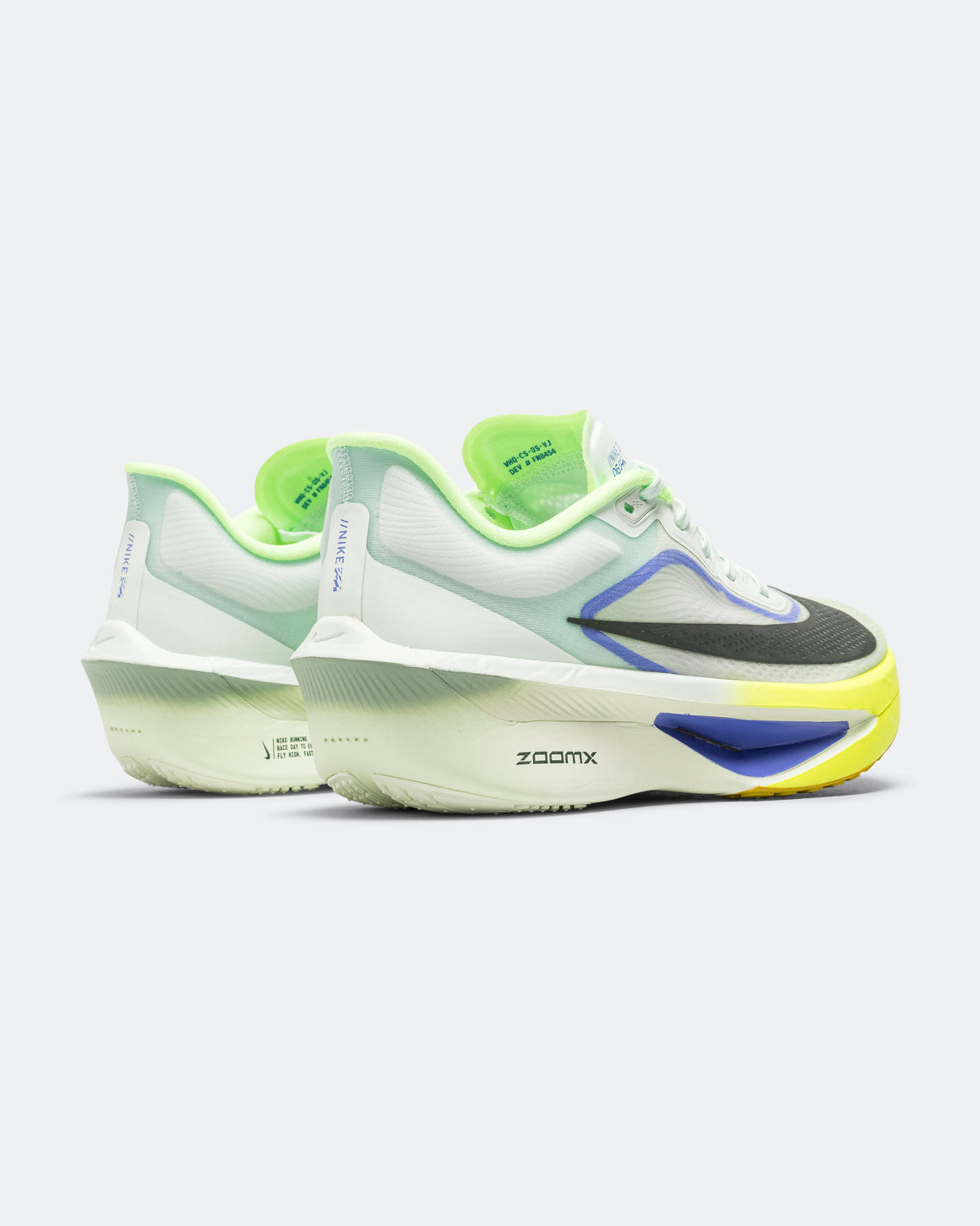 Nike - Mens Zoom Fly 6 - Barely Green/Black Spruce-Volt Ice - Up There Athletics