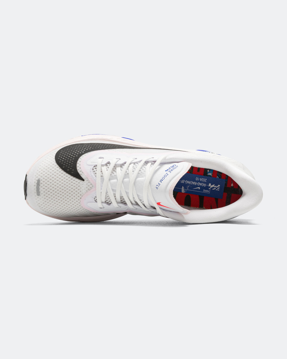 Nike - Mens Zoom Fly 6 CM - White/Black-Silt Red-Racer Blue - Up There Athletics
