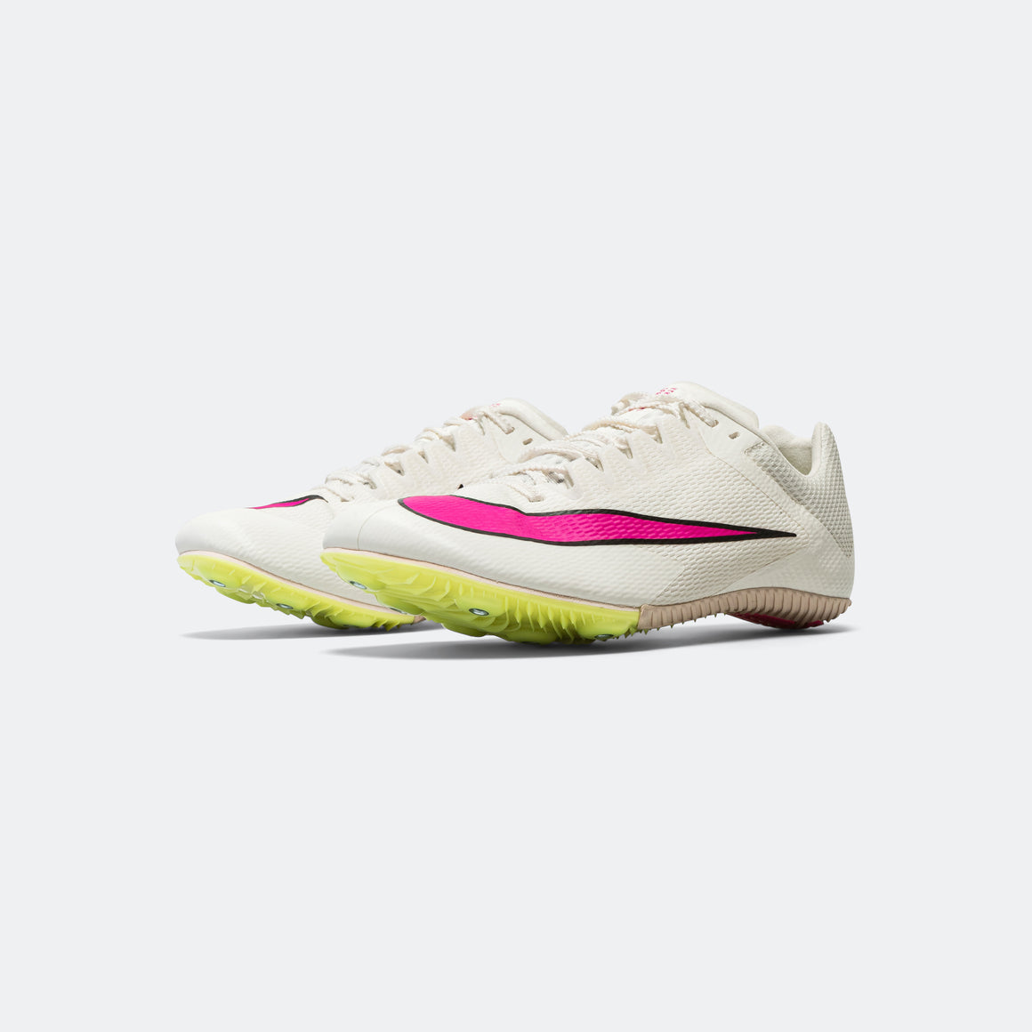 Nike - Mens Zoom Rival Sprint - Sail/Fierce Pink-Lt Lemon Twist - Up There Athletics