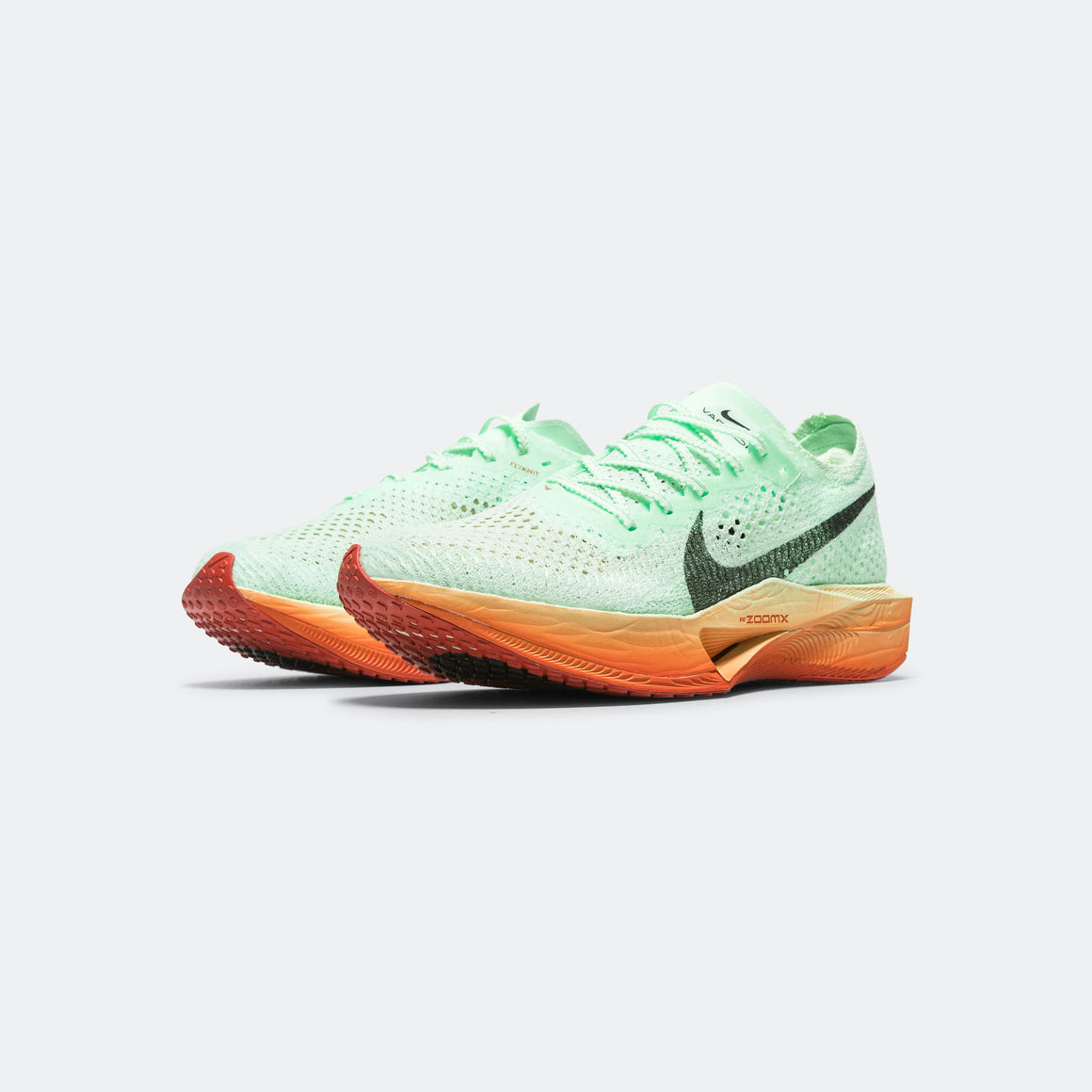 Nike - Mens ZoomX Vaporfly Next% 3 'Eliud Kipchoge' - Vapor Green/Black-Dragon Red - Up There Athletics