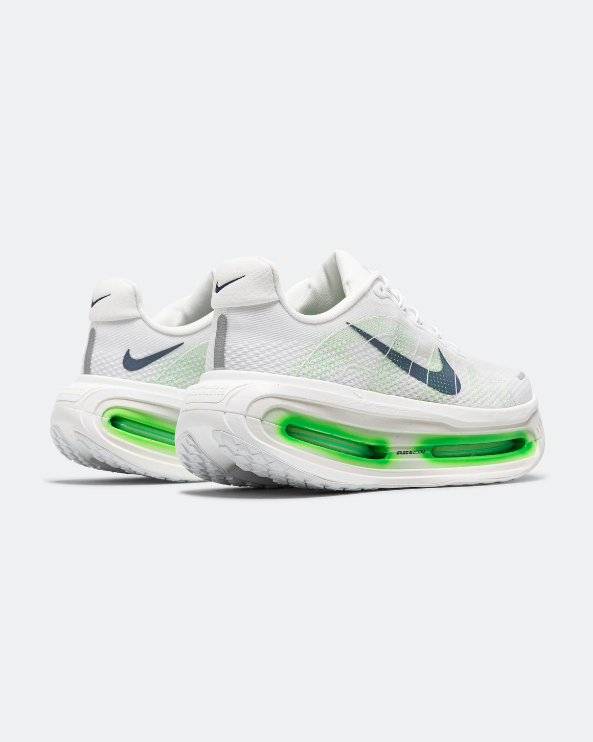 Nike - Mens Vomero Premium - White/MIdnight Navy-Green Spark - Up There Athletics