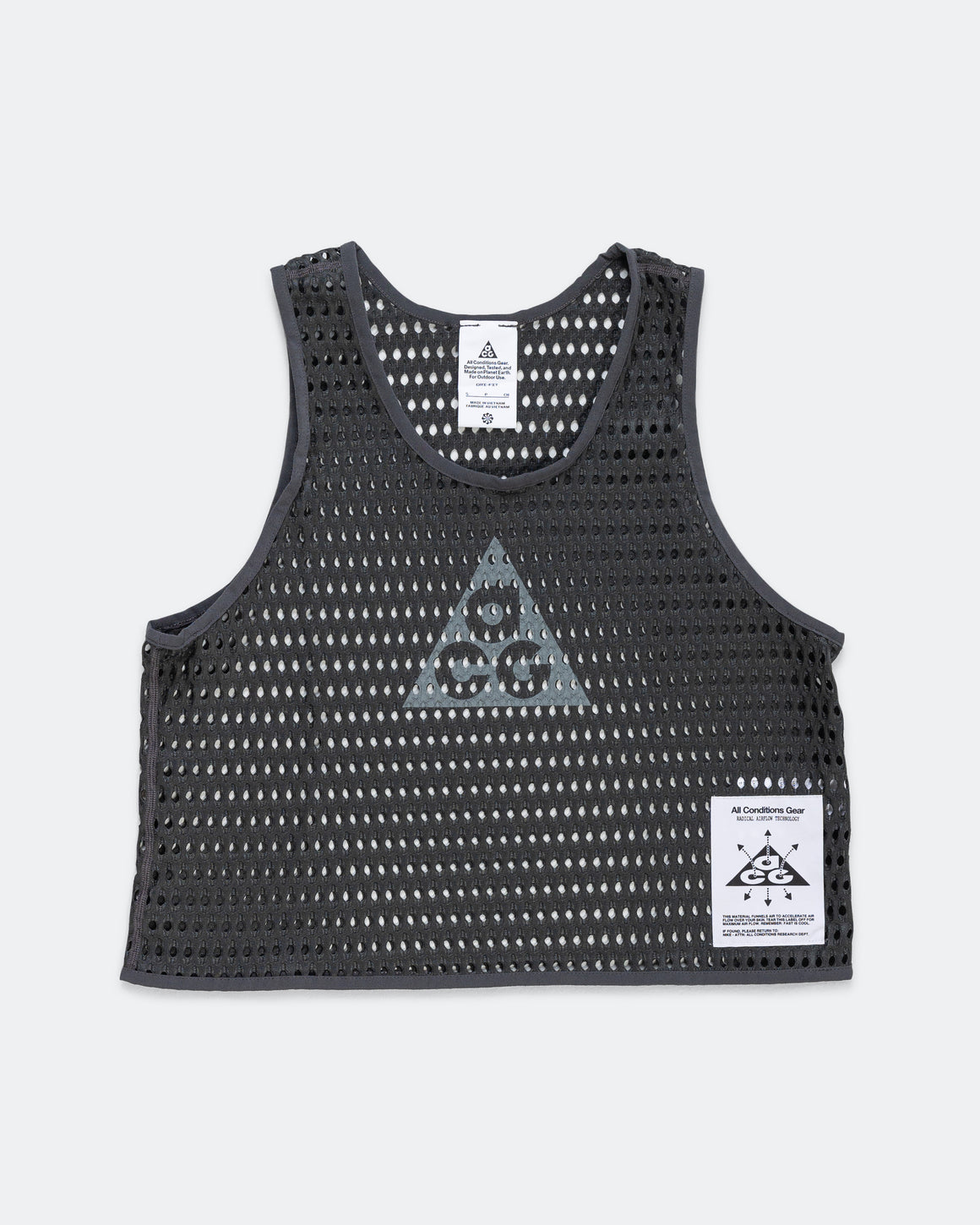 Nike ACG - Womens ACG Dri-Fit Radical Airflow Tank - Anthracite/Cool Grey - Up There Athletics