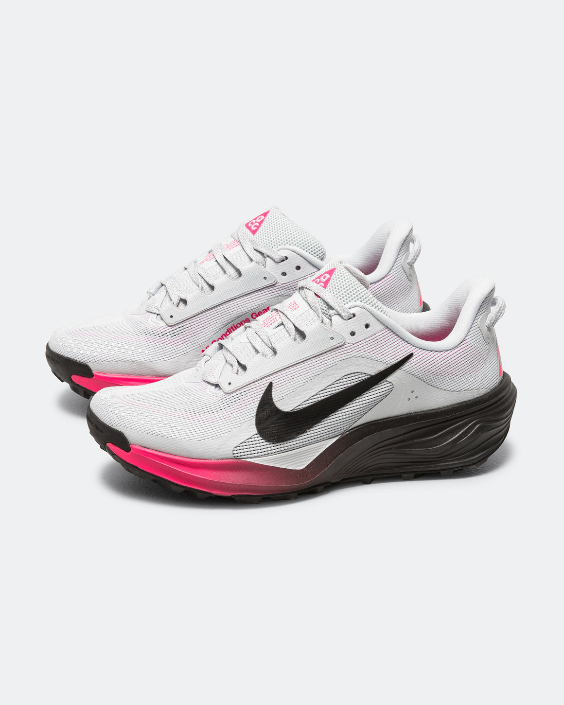 Nike ACG - Womens ACG Pegasus Trail - Pure Platinum/Black-Hyper Pink - Up There Athletics