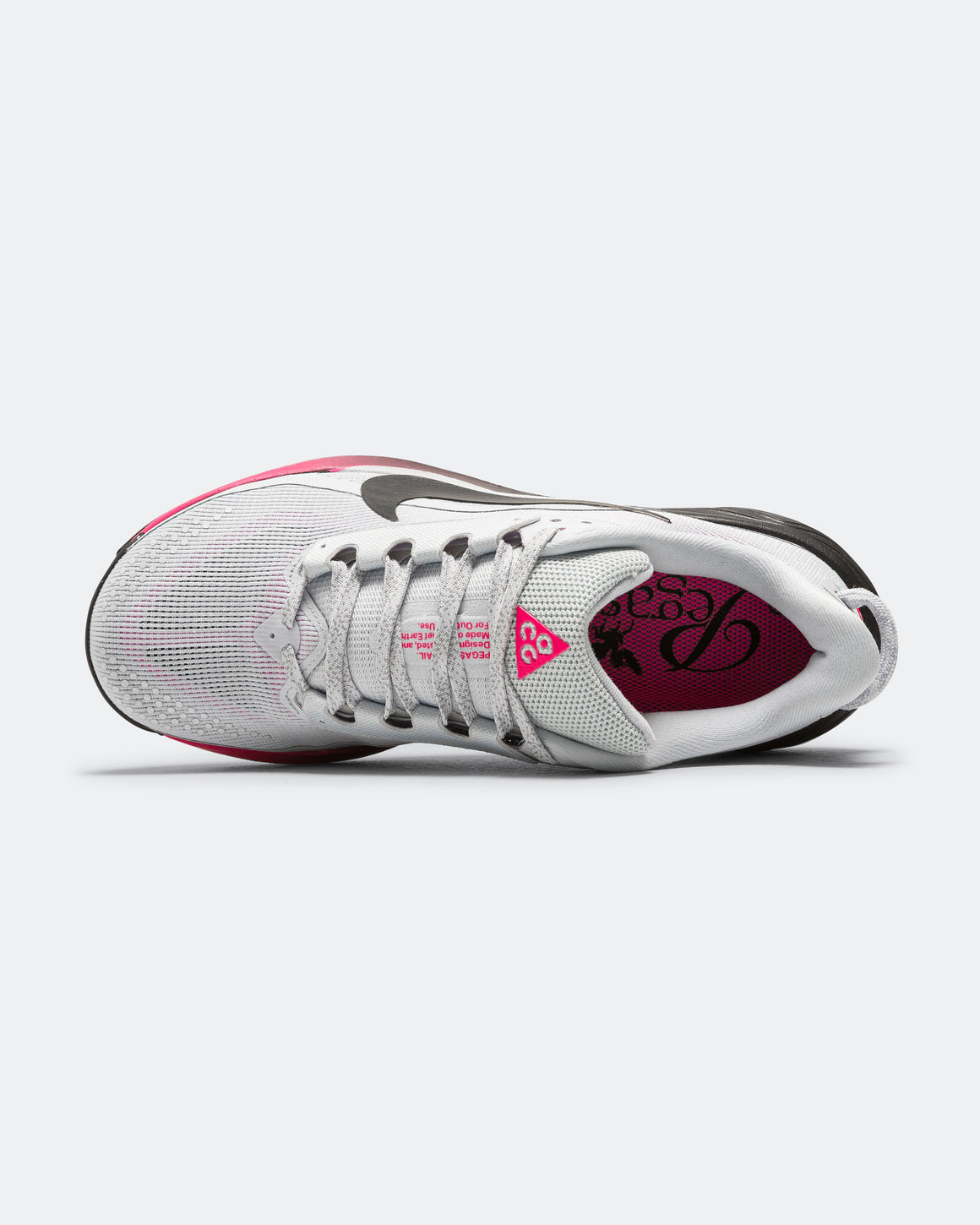 Nike ACG - Womens ACG Pegasus Trail - Pure Platinum/Black-Hyper Pink - Up There Athletics