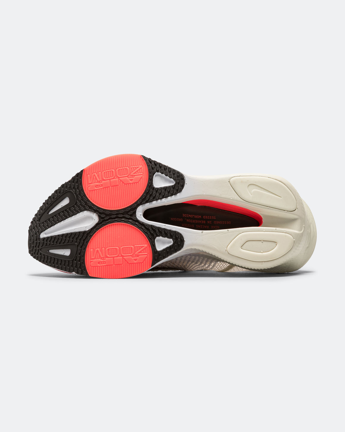 Nike - Womens Air Zoom Alphafly Next% 4 PROTO - Sea Glass/Burgundy Ash-Laser Crimson - Up There Athletics