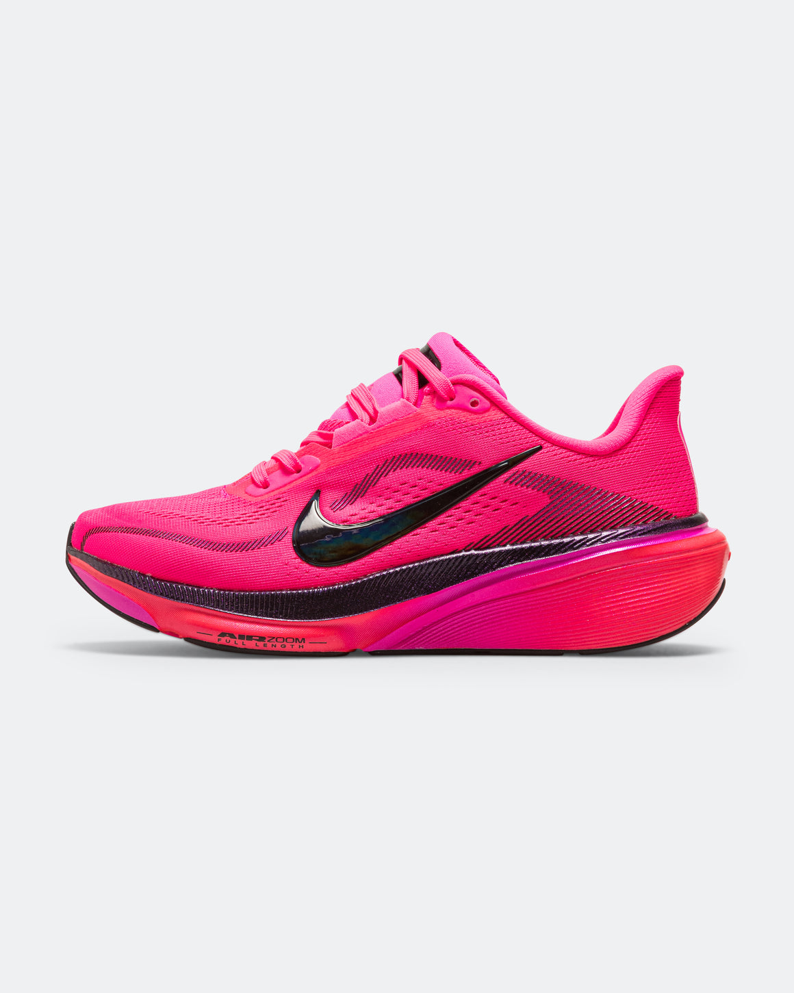 Nike - Womens Air Zoom Pegasus 42 - Hyper Pink/Black-Laser Crimson - Up There Athletics