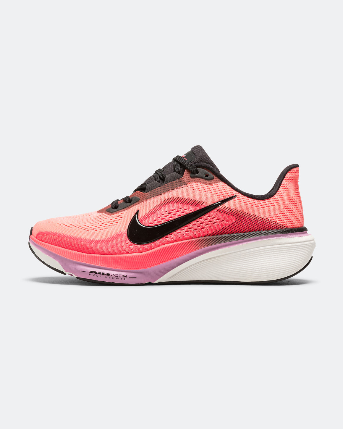 Nike - Womens Air Zoom Pegasus 42 - Lava Glow/Black-Flash Crimson-Lt Magenta - Up There Athletics